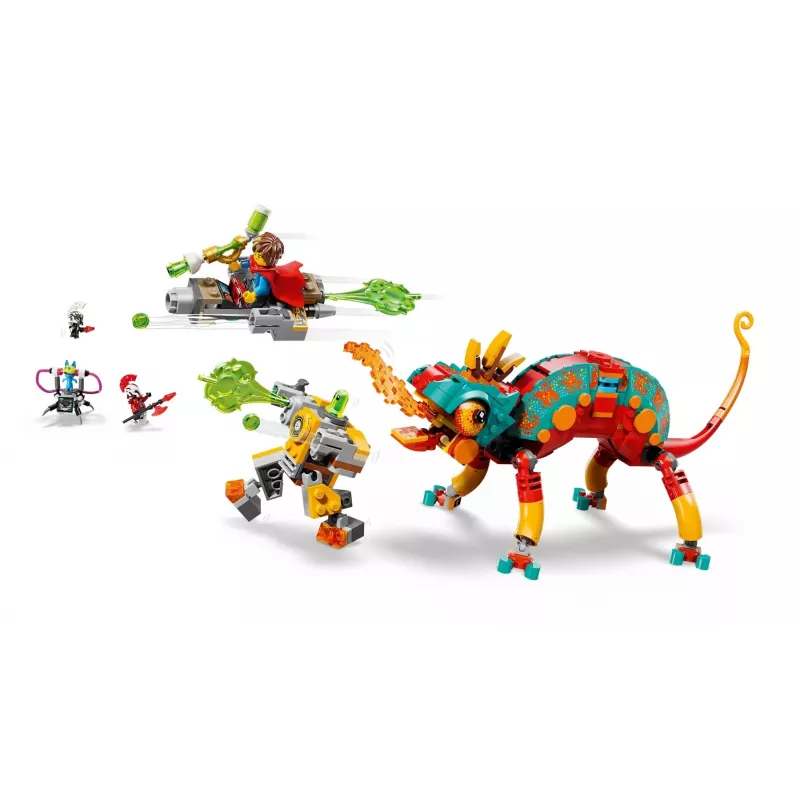 Constructiespeelgoed LEGO 71492 Dreamzz Mateo's vuurkameleon speelset, bouwsteenset voor fantasierijk bouwen