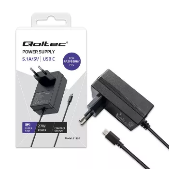 Super FAST PD-oplader voor Raspberry Pi 5 USB
