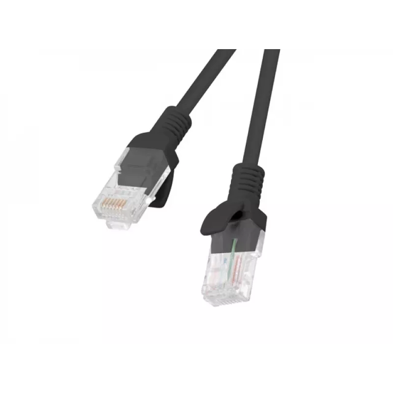 Netwerkkabel LANBERG PCU5-10CC-0300-BK U/UTP Cat5e, 3 m, zwart