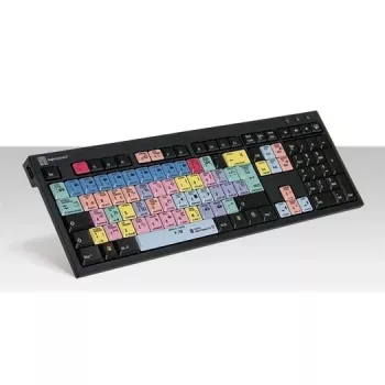 Toetsenbord Logickeyboard Adobe Premiere Pro CC QWERTZ Duits multicolor