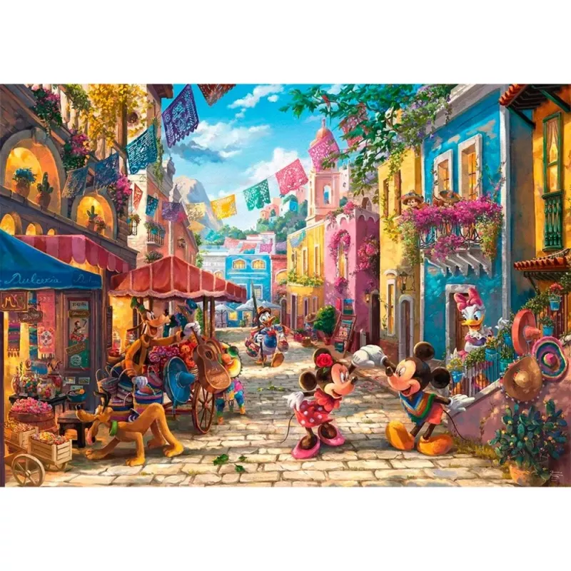Disney, Mickey & Minnie in Mexico 6000 57397, puzzel 6000 stukjes