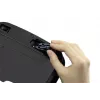 Afvalbak Durable NO TOUCH 6L rechthoekig RVS zilver zwart