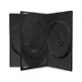 MediaRange 3-voudige dvd-doos zwart – capaciteit: 3 cd, 3 dvd – 50-pack – zwart (BOX15)