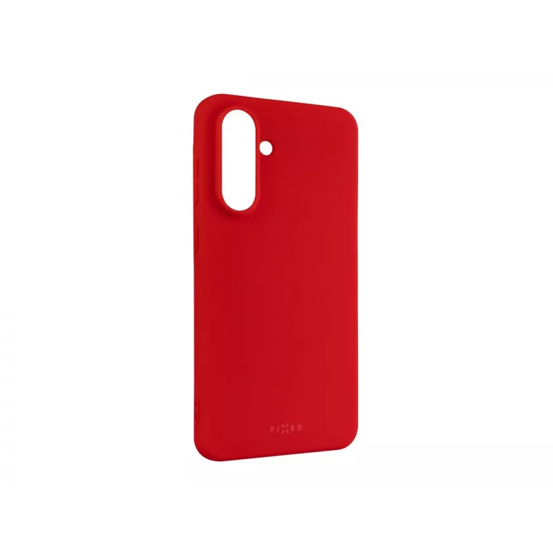 Achtercover FIXED voor Samsung Galaxy A56 5G — rubber, rood