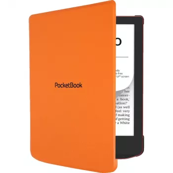 Folio-hoesje voor 6-inch e-reader PocketBook Shell — oranje, 112×160×12,5 mm, 0,0765 kg