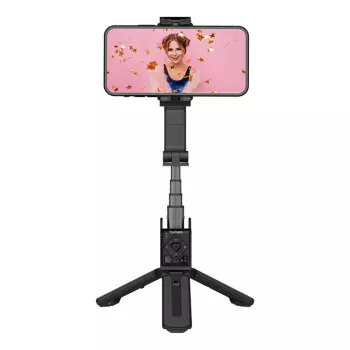 Smartphone-camerastabilisator Hohem iSteady Q zwart 360° pan-roll