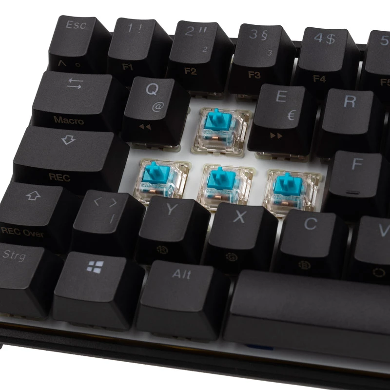 Ducky Mecha Pro SF toetsenbord gaming USB Duits zwart