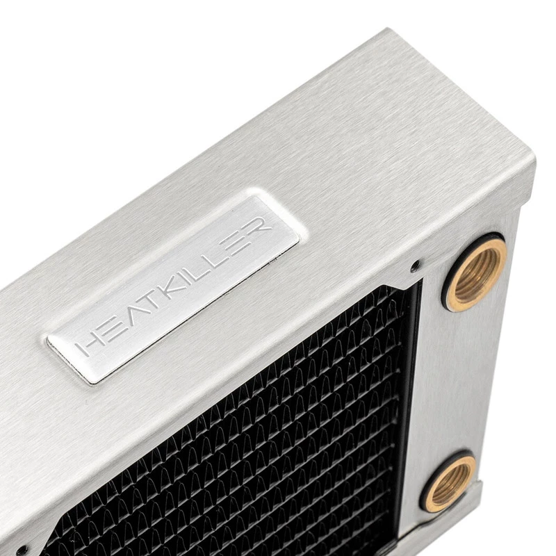 Radiator Watercool 24120 — messing/koper/rvs, 158×120×48 mm, 120-mm-ventilator
