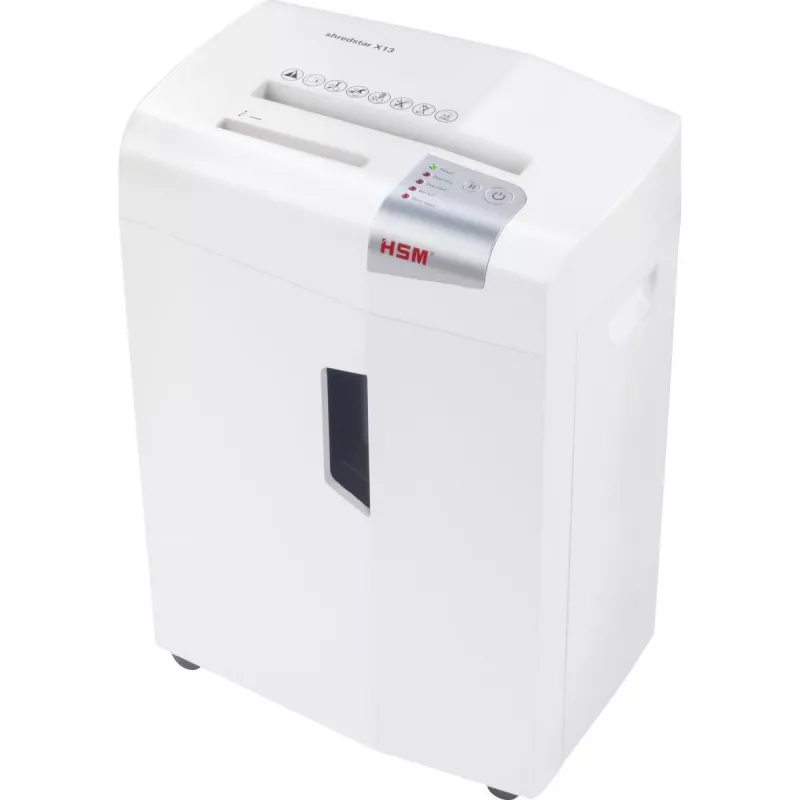 HSM shredstar X13 papiervernietiger, 4 x 37 mm + apart CD-snijmechanisme