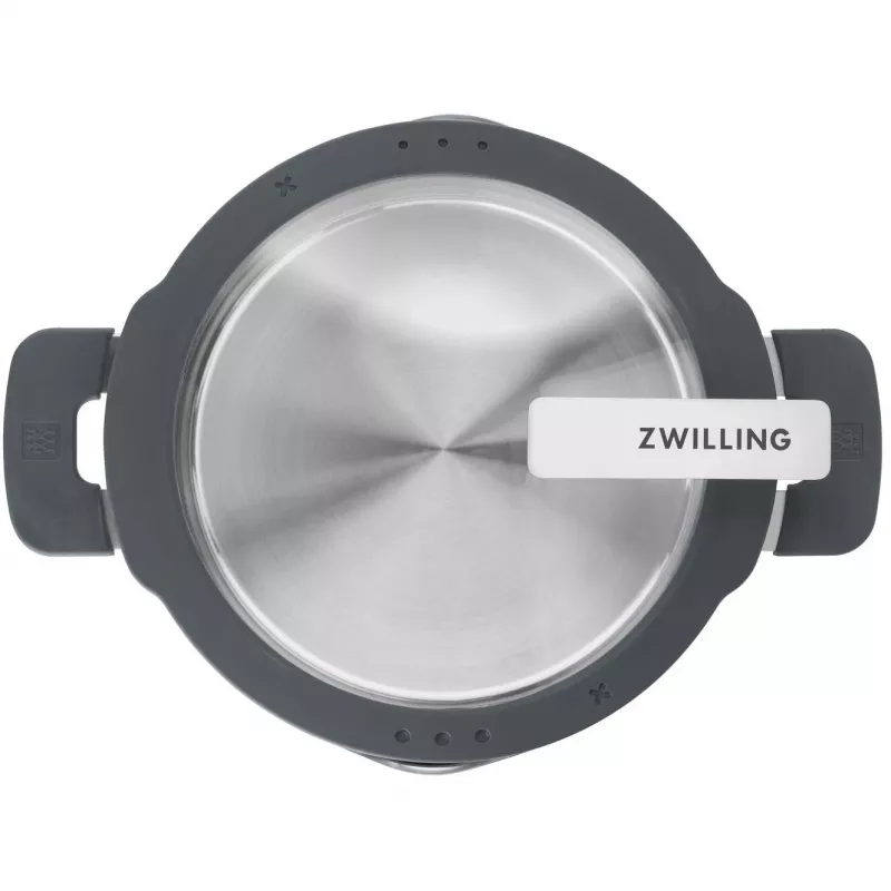 ZWILLING SIMPLIFY 66870-004-0 pannenset RVS 4-dlg. zilver zwart