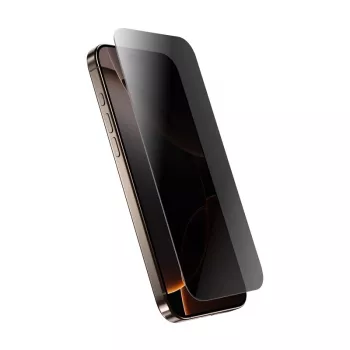 Gehard privacyglas Crong voor iPhone 16 Pro Max — antireflectie, krasvast
