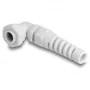 DeLOCK kabelwartel 90° haaks PG7 grijs met trekontlasting