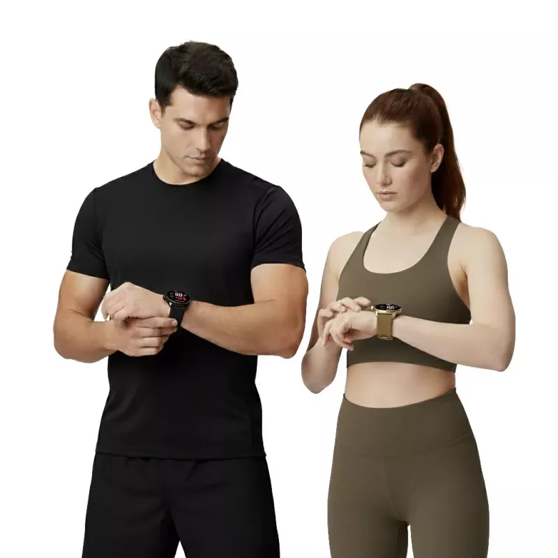 Smartwatch Stelio Activ GPS 46 mm zilver STSWA101SR, GPS, 46 mm behuizing