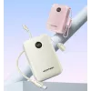 Powerbank Vention 20000mAh 22,5W – 2× USB‑C, 1× USB‑A, beige