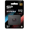 microSDXC-geheugenkaart Silicon Power Hypera microSDXC Express 512 GB — UHS-I U3, V30, A1, Class 10