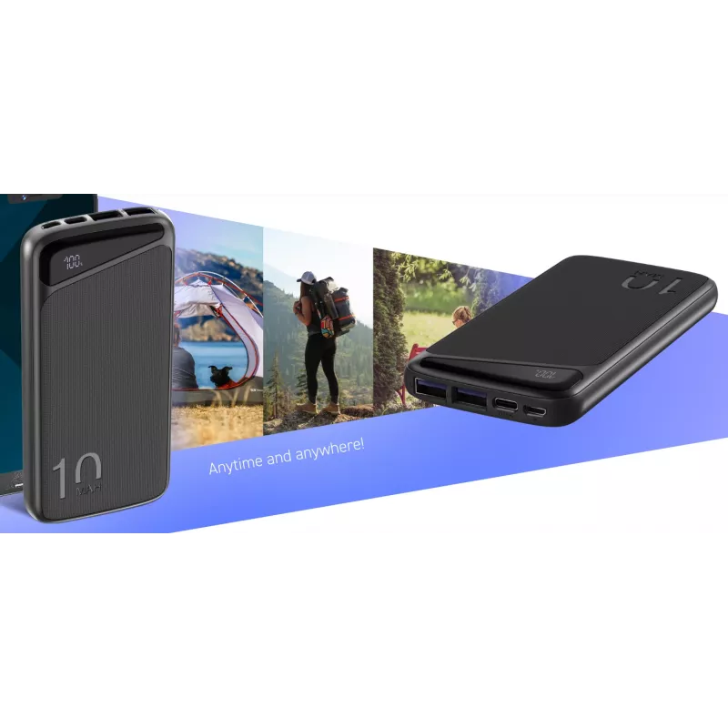 Draagbare powerbank Navitel PWR10 MX zwart 10000 mAh