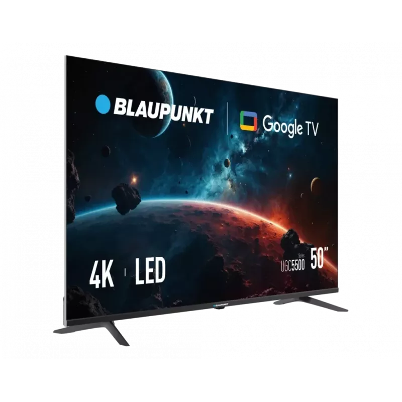 LED-LCD-televisie BLAUPUNKT 55UGC5500S 55 inch 4K UHD, HDMI/USB, brede kijkhoek, energieklasse G