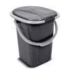 Draagbare toiletemmer GreenBlue GB320AG — lichtgewicht toeristenmodel, compacte draagbare afvalbak