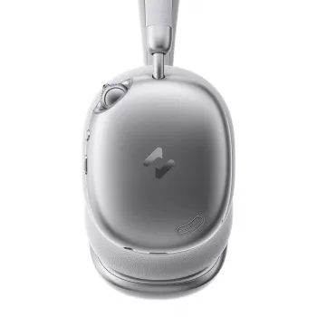 Havit Space S1 - draadloze Bluetooth-koptelefoon met ruisonderdrukking (zilver)