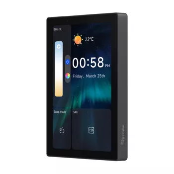 SONOFF NSPanel Pro 120 smart bedieningspaneel Matter WiFi/Bluetooth/ZigBee (zwart)