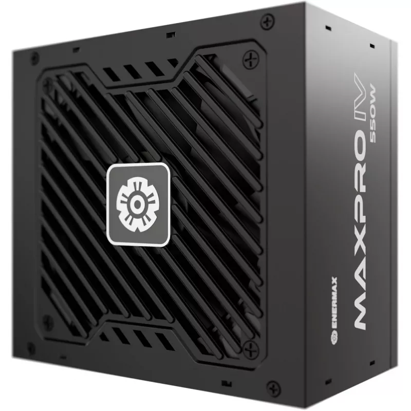 Voeding ENERMAX EMP550W 550 W 20+4 pin ATX niet-modulair zwart