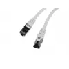 Netwerkkabel LANBERG Cat8.1 S/FTP (S-STP) 1 m RJ-45–RJ-45 grijs