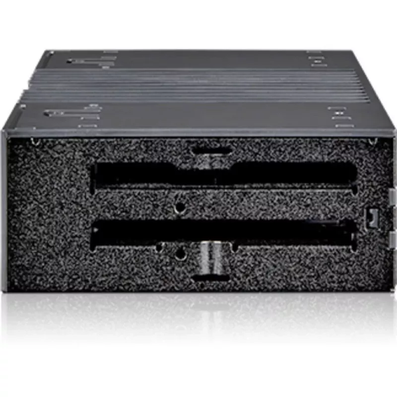 ICY DOCK - MB024SP-B - flexiDOCK dragerloze 4x 2,5 SAS/SATA SSD/HDD wisselbehuizing voor het 5,25 vak
