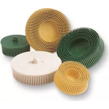 3M Roloc Bristle Brush 76mm K120 RD-ZB wit VE5 (7100138306)