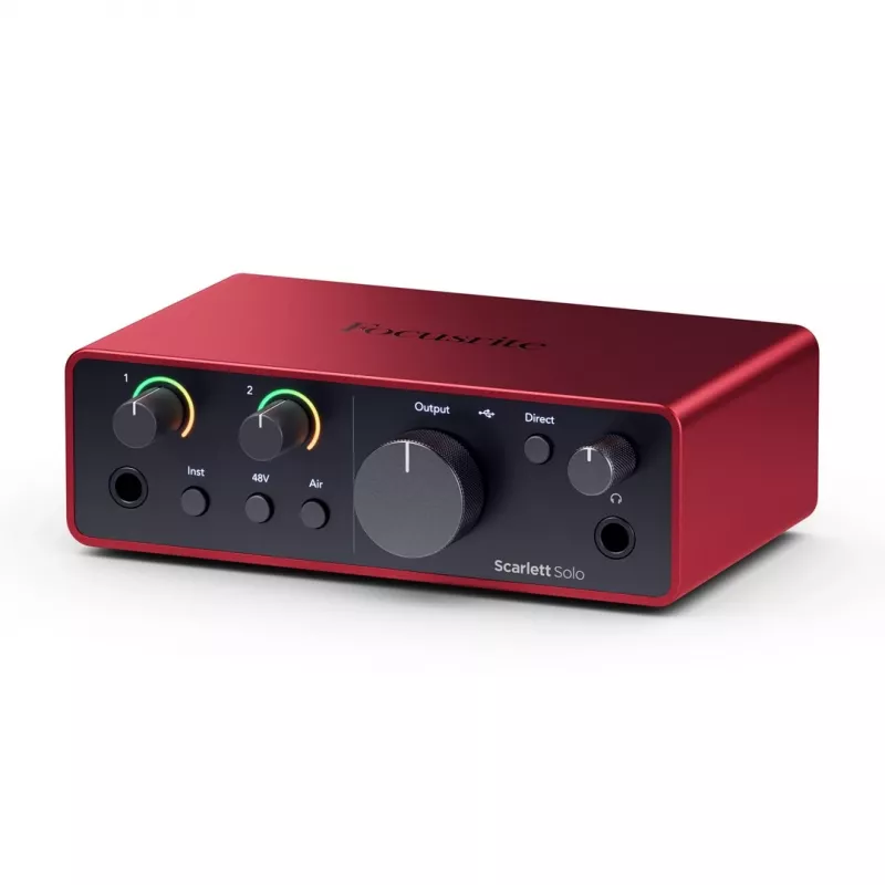 Focusrite Scarlett Solo 4th Gen - 2-kanaals audio-interface