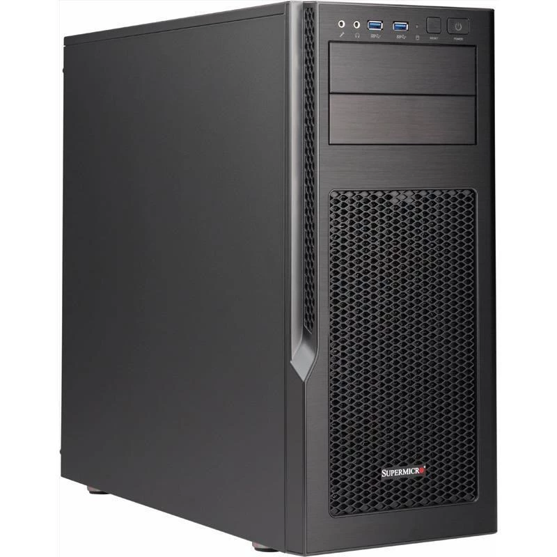 Computerbehuizing Supermicro SuperChassis GS5A-754K midi tower zwart, grijs