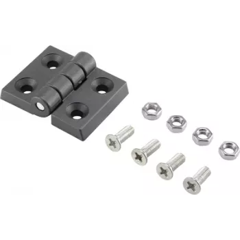 Basetech kunststofscharnier 60x45x8mm 60 mm 1 stuk (BT-1697227)