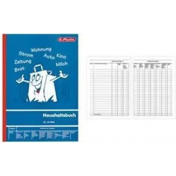 Notitieboek HERLITZ 840652 A4, 80 vel, gelinieerd