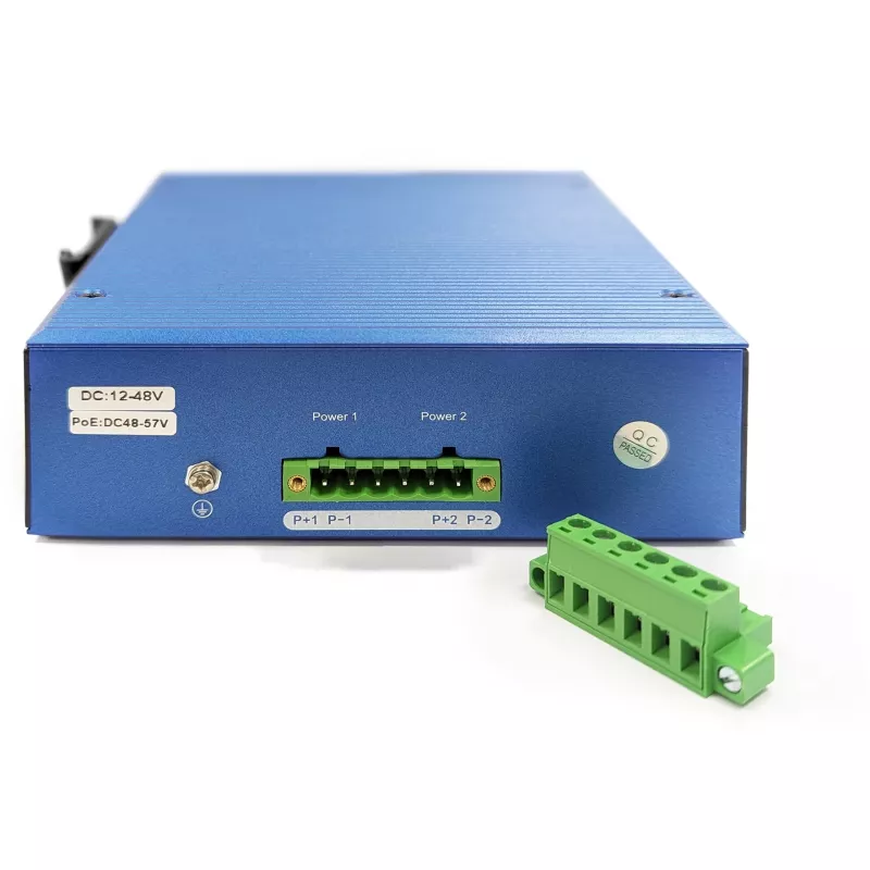 DIGITUS Industrial L2 Managed Gigabit Ethernet-switch 16x RJ-45 + 2x SFP, 12–48V DC, 8000 MAC