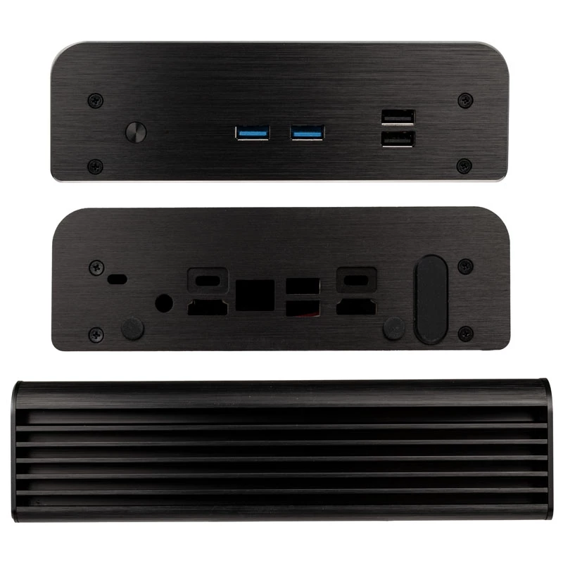 Akasa Newton TN ultra small form factor (USFF) zwart