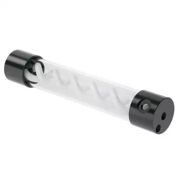 Barrow reservoir T Virus TLYK305 b 305mm zwart/wit voor individuele waterkoelingscircuits