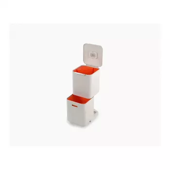 Joseph Joseph afvalbak Totem 40 L steengrijs