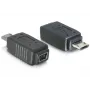 Adapter USB micro-B stekker naar Mini-USB 5-polig DeLOCK 65063