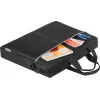 Laptoptas DEFENDER Lite 39,6 cm (15,6 inch) zwart/grijs, polyester, rits, draaggreep, afneembare schouderriem
