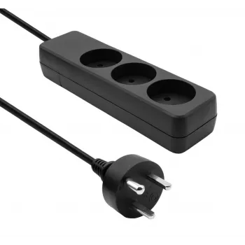Meervoudig stopcontact ProXtend K3-KIT15B 3-voudig, 15 m kabel