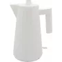 Alessi MDL06 W Plissé waterkoker wit, EU-stekker (MDL06 W)