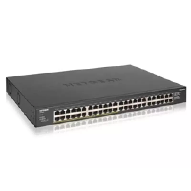 NETGEAR GS348PP unmanaged Gigabit Ethernet (10/100/1000) Power over Ethernet (PoE) zwart