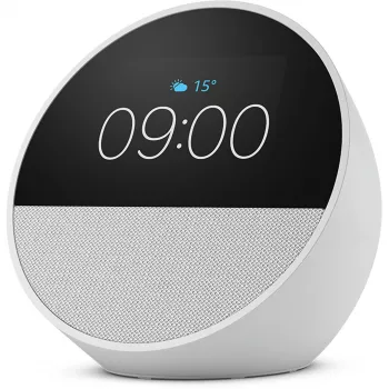 Slimme luidspreker Amazon Echo Spot, wit