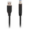 USB-kabel Sharkoon 3 m USB3.0-A/USB3.0-B