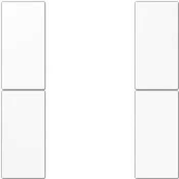 Wandschakelaar afdekplaat JUNG LS 502 TSA WW, wit, compatibel met de series LS 5072/5092/5178