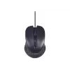 Bekabeld full-size toetsenbord Gembird KBS-UM-04 USB QWERTY US-Engels met muis, zwart, 1,5 m kabel