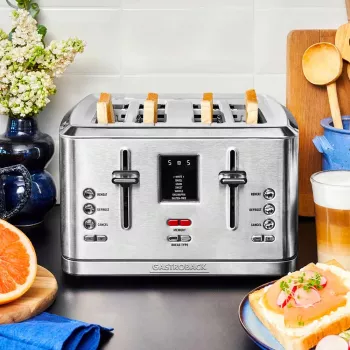 Gastroback Design Digital 4S 4 sneden 1900 W RVS