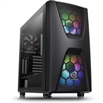 PC-behuizing Commander C34 gehard glas ARGB