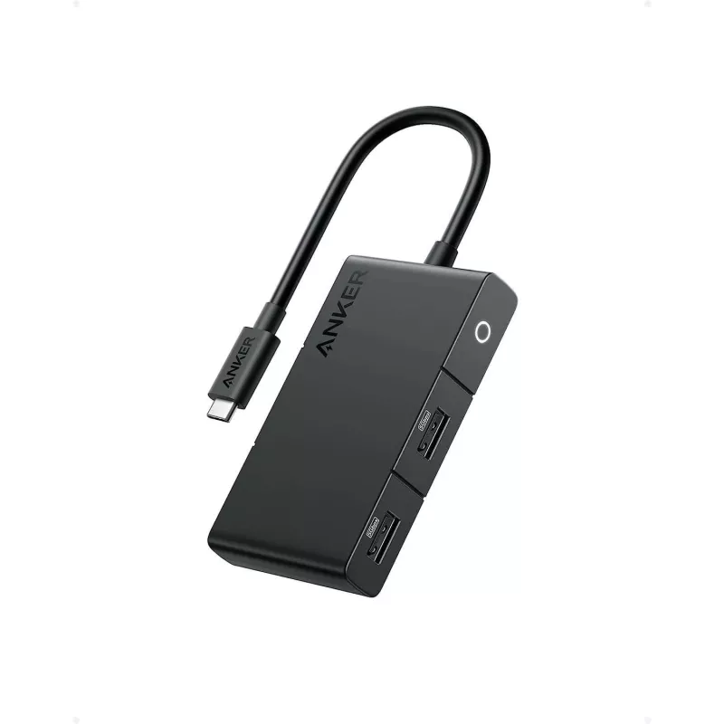 Anker 332 A8356G11 USB-C-hub 5-in-1, 4K HDMI voor één scherm, zwart