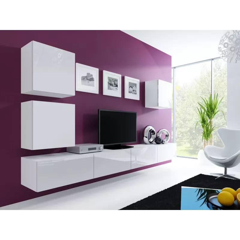 Cama Square kast VIGO 50/50/30 wit/wit glanzend