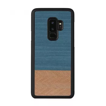 Smartphonehoesje man and wood voor Samsung Galaxy S9 Plus — denim zwart